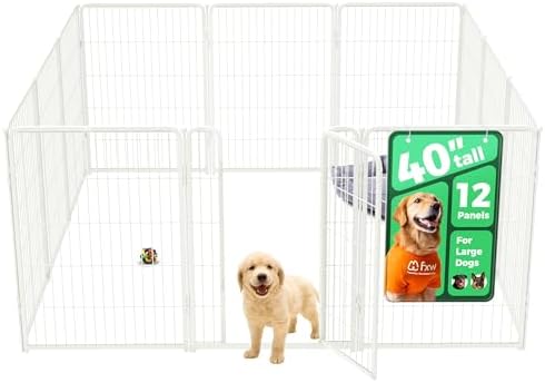 FXW Homeplus Indoor Dog Playpen, 12 Panels, by FXW