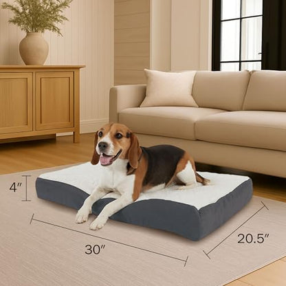 PETMAKER Orthopedic Pet Bed – 2-Layer Memory Foam Dog Bed - Image 2