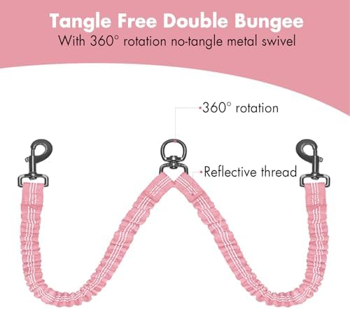 BAOBOTE Double Dog Leash, Dual Dog Leash - Image 5
