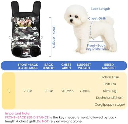 Mosago Dog Backpack Carrier, Front Chest Carrier - Image 3