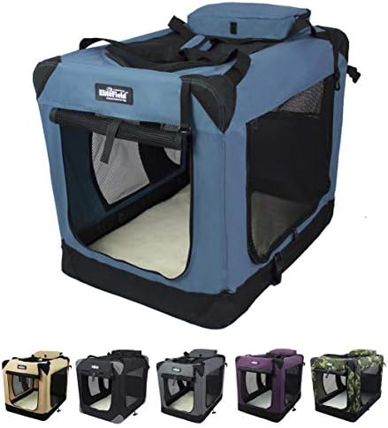 EliteField 3-Door Soft Dog Crate by EliteField