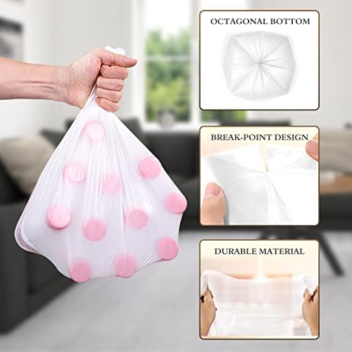 Charmount Small Trash Can Liners, Garbage Bags - Image 4