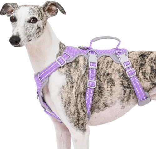 Huntboo Escape Proof Dog Harness, No Pull Reflective Harness by Huntboo