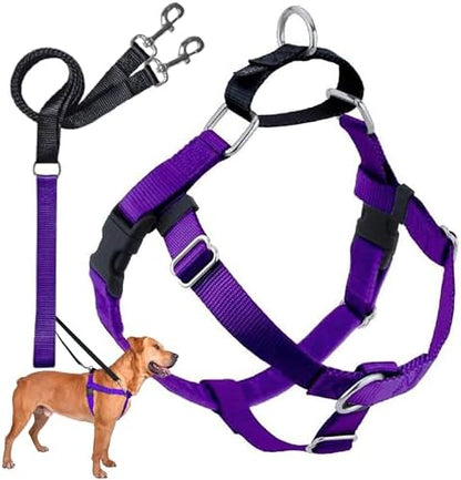 2 Hounds Design Freedom No Pull Dog Harness and Leash, 5/8" XS by 2HoundsDesign