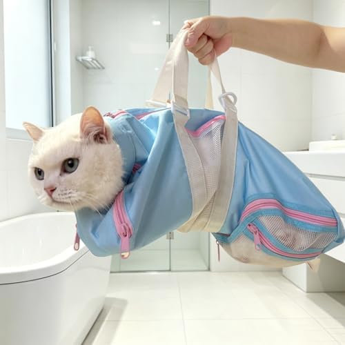 Cinf Cat Restraint Grooming Bag, Anti-Scratch Tool - Image 4