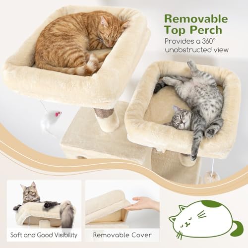 Globlazer F71 Cat Tree Tall, 71in Cat Tower - Image 3
