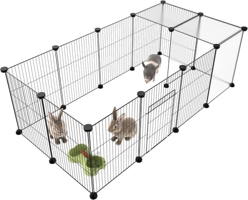 Pet Playpen, Small Animal Cage DIY Wire Fence by DecorateYourHome