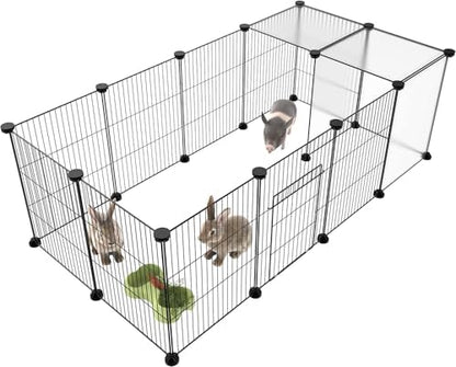 Pet Playpen, Small Animal Cage DIY Wire Fence by DecorateYourHome