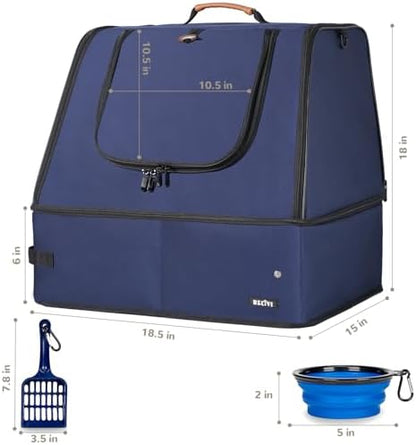 Portable Cat Travel Litter Box - Image 2