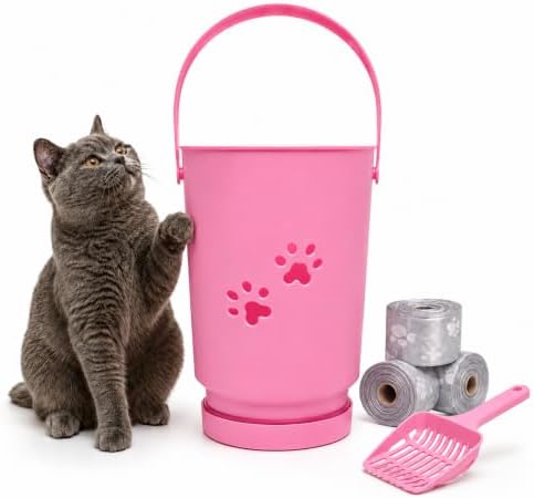 Cat Litter Disposal Pail by Unknown
