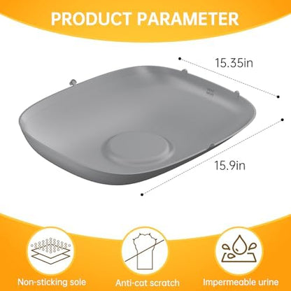 Silicone Cat Litter Mat Accessory Part, Waterproof Cat Litter Pad Replacement - Image 3