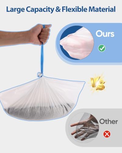 150 Count Drawstring Cat Litter Bags - Image 4