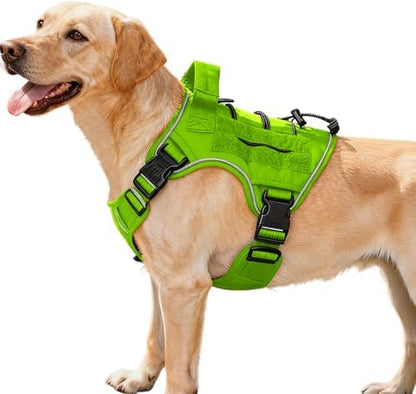 Heavy-Duty Tactical Dog Harness by Bruvoalon