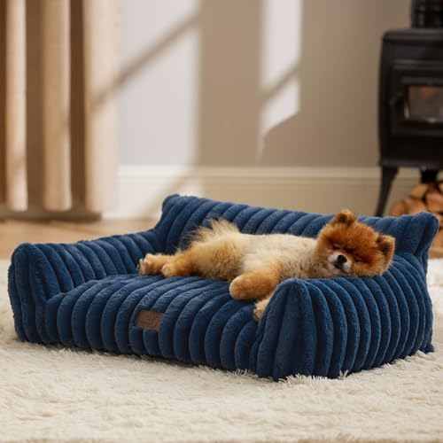 Bedsure ComfyFleece® Shown on TV Fluffy Dog Couch by BEDSURE