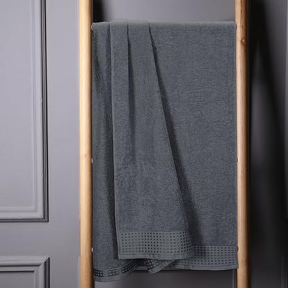 GLAMBURG 100% Cotton Oversized 2 Pack Bath Sheets 35x70, Ultra Soft Highly - Image 3