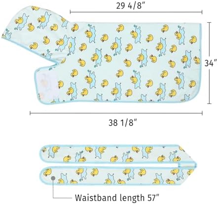 HDE Hooded Dog Bathrobe Quick Dry Towel Wrap - Image 2