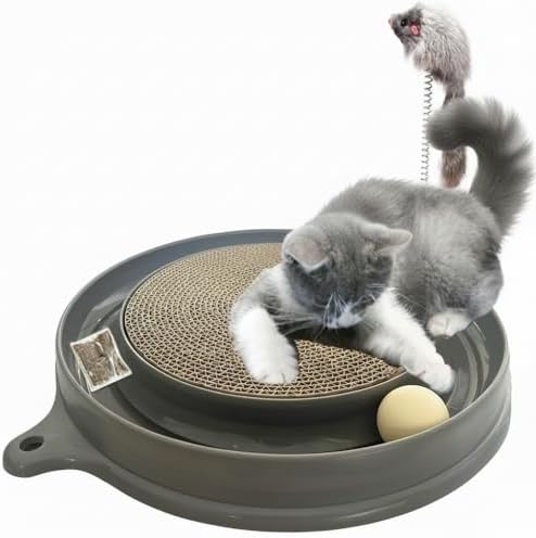AUOON Cat Scratcher Toy with Ball Track by AUOON