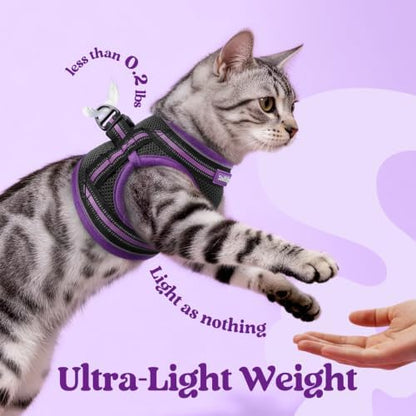 rabbitgoo Cat Harness and Leash Set, Step-in Soft Vest - Image 6