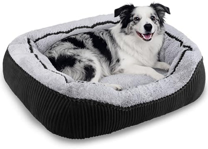 Washable Dog Bed Medium Size Dogs, Orthopedic Pet Bed by SIWAMARY