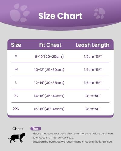 FAYOGOO Cat Harness, Cat Leash and Harness Set - Image 6