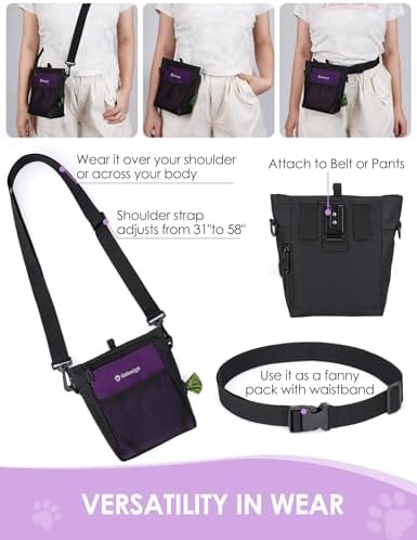 Gobeigo 4 Cup Dog Treat Pouch - Image 5