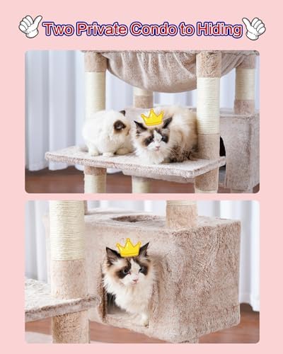 Gitelsnour Cat Tree, Big Condo Hammock GCT030MU - Image 6