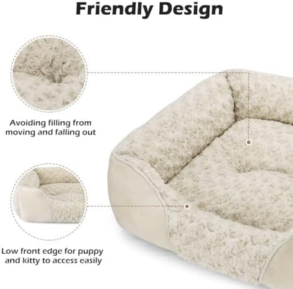 INVENHO XX-Large Dog Bed Rectangle Washable Orthopedic Soft Calming Sleeping - Image 4