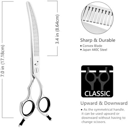 HASHIMOTO Curved Fluffer Scissors - Image 2