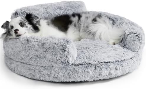 EHEYCIGA 36" Calming Donut Dog Bed by EHEYCIGA