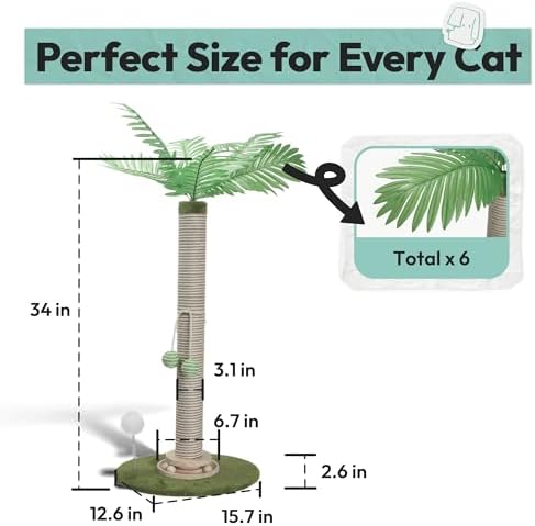 Cat Scratching Post 34 Inch - Image 3