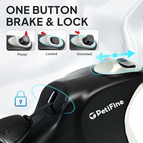 PetiFine 30FT Retractable Dog Leash - Image 5