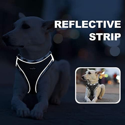 haapaw Dog Harness with Leash Set, No Pull Adjustable Reflective Step-in Puppy - Image 5
