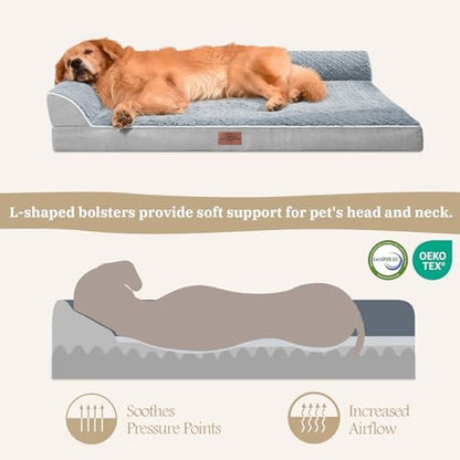 Comfort Expression XL Dog Bed Orthopedic, Extra Large Dog Beds - Image 2