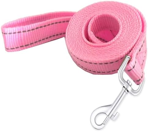 Reflective Dog Leash 7Ft /8 Feet Long, 1 Inch Wide, by TAIDA