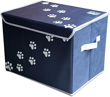 Feline Ruff Large Dog Toys Storage Box 16" x 12" Pet Toy Storage Basket - Image 3