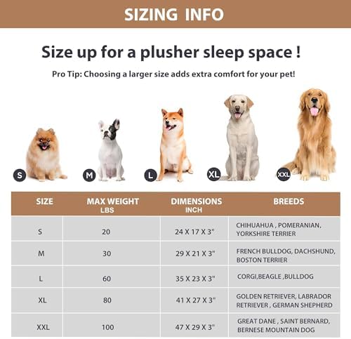Waterproof Dog Bed for Medium Dog, Orthopedic - Image 5