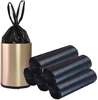 Small Black Trash Bags, Small Garbage Bags, 4 Gallon by Unknown