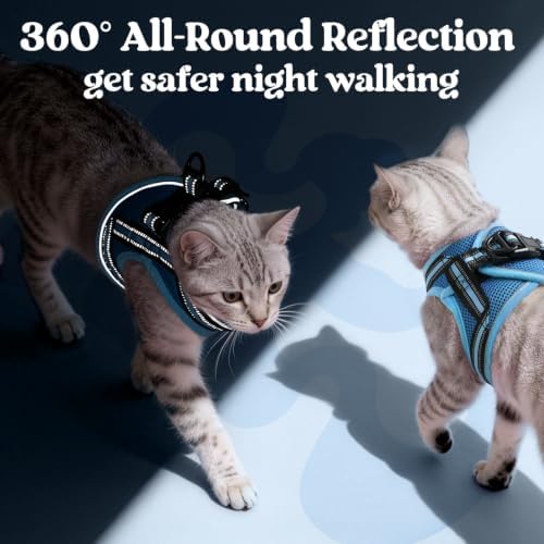 rabbitgoo Cat Harness and Leash Set, Step-in Soft Vest - Image 5