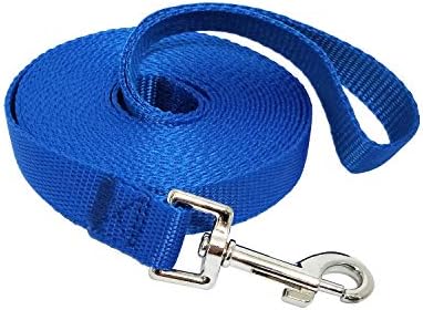 Nylon Training Dog Leash for Small Medium Large Dogs, 15ft 20ft 30ft 50ft Long by FancyCorgi