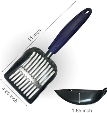 Cat Litter Scoop, Kitty Metal Scooper, Aluminum Alloy Sifter, Kitten Pooper - Image 6