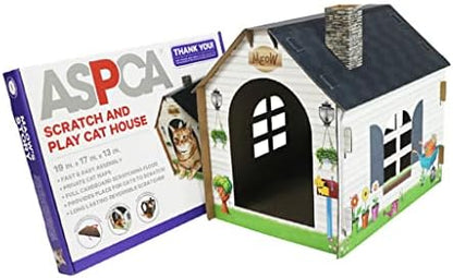 ASPCA Cardboard Cat House Hideaway Playhouse - Image 5