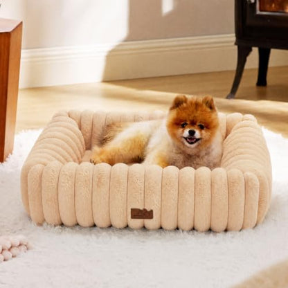 Bedsure ComfyFleece® Cute Dog Bed by BEDSURE