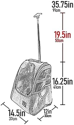 Pet Gear I-GO2 Roller Backpack, Large Traveler - Image 5