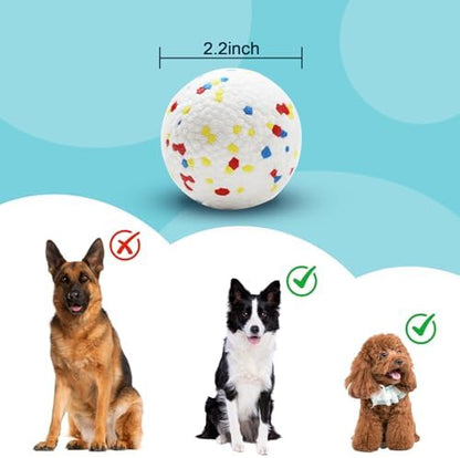 6 Pack Dog Toy Balls, 2.3 Inch ETPU Material, Replacement Balls - Image 2