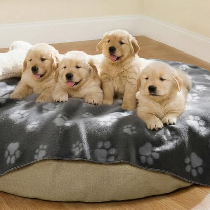 LINENLUX Fleece Dog Blankets 6-Pack, Soft Stretchy - Image 5
