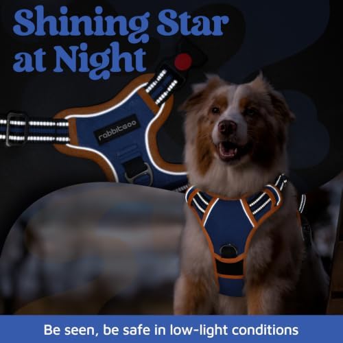rabbitgoo Dog Harness for Large, No Pull 3 Buckles Easy On & Off - Image 6