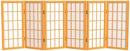 2 ft. Short Desktop Window Pane Shoji Screen by RedLantern