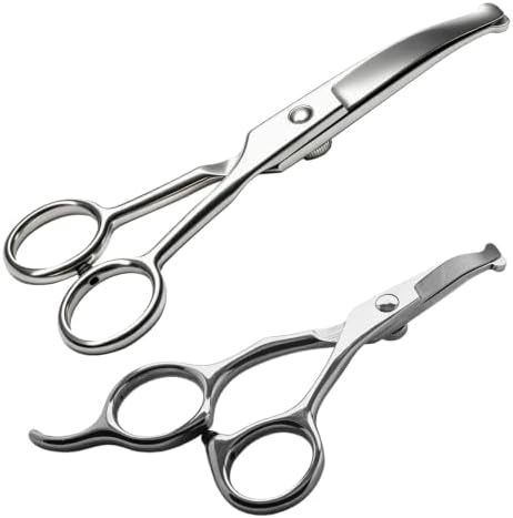 2 in1 Curved Dog Grooming Scissors Kit, 5.5" & 5" Curved Down Pet Grooming - Image 2