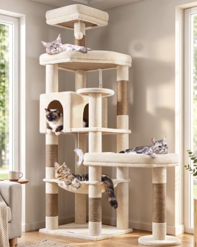 Globlazer 65in Sturdy Cat Tree Tower by Globlazer