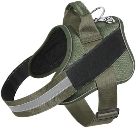 Bolux Dog Harness, No-Pull Reflective Dog Vest, Breathable Adjustable Pet by Bolux
